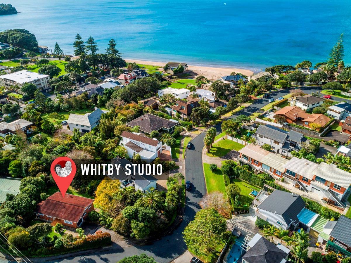 Whitby Studio - Mairangi Bay Beach Auckland Eksteriør billede
